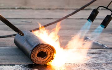 Interfield asphalt flat roofing repairs